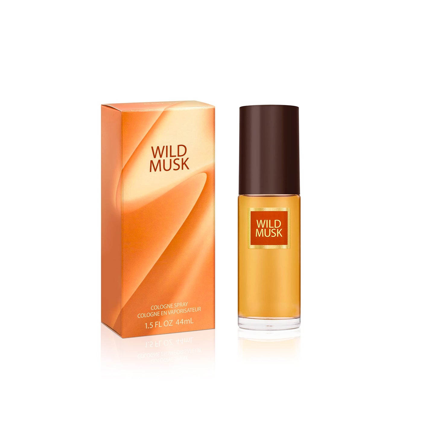 Coty Wild Musk Cologne Spray 44 ml Women's Fragrance in a Musky Floral Scent Great Gift for Cologne or Perfume Lovers (Packaging may vary)